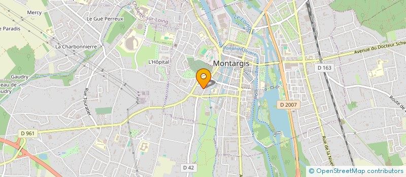 localisation de l'entreprise MONSIEUR YANN PAGES  MONTARGIS