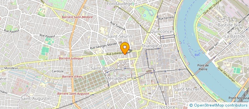 localisation de l'entreprise MONSIEUR YANN PAIRAUD à BORDEAUX