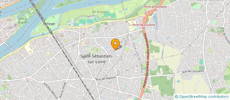 localisation de l'entreprise MONSIEUR YANN PARANTHOEN  SAINT-SEBASTIEN-SUR-LOIRE