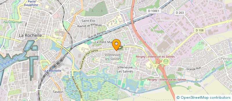 localisation de l'entreprise MONSIEUR YANN PAREDERO  LA ROCHELLE