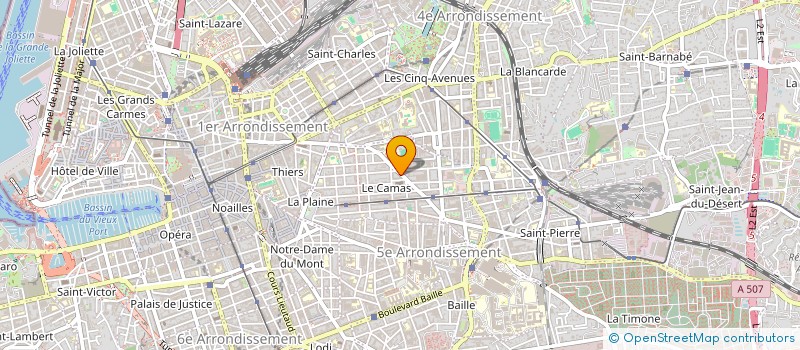 localisation de l'entreprise MONSIEUR YANN PARMENTIER à MARSEILLE