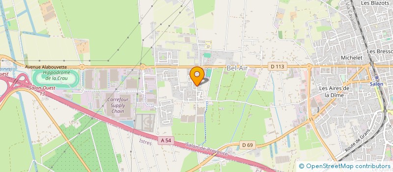 localisation de l'entreprise MONSIEUR YANN PASCAUD  SALON-DE-PROVENCE