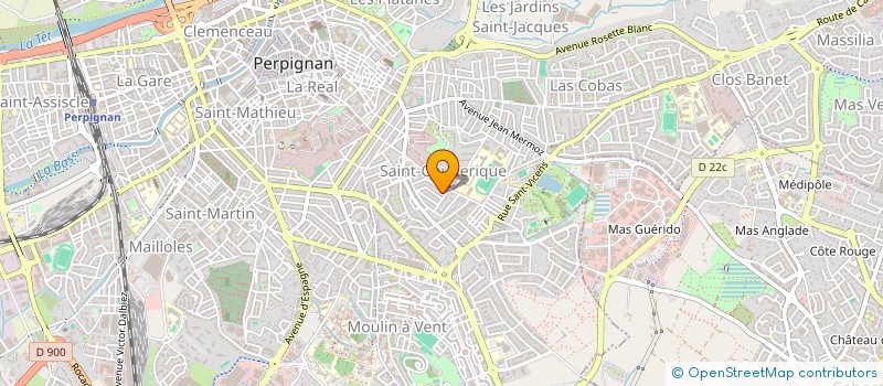 localisation de l'entreprise MONSIEUR YANN PASQUIER à PERPIGNAN