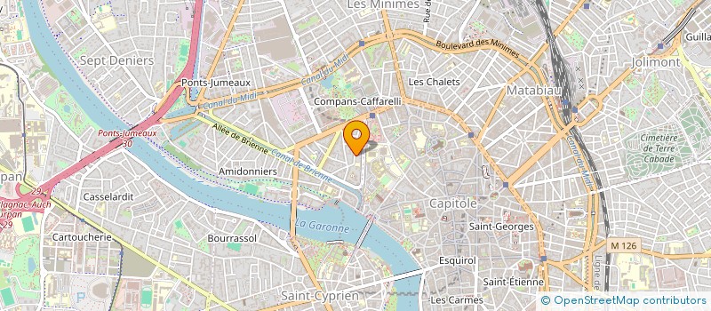localisation de l'entreprise MONSIEUR YANN-PATRICK KOMO à TOULOUSE