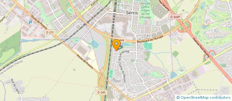 localisation de l'entreprise MONSIEUR YANN-PATRICK SEKA  SERRIS