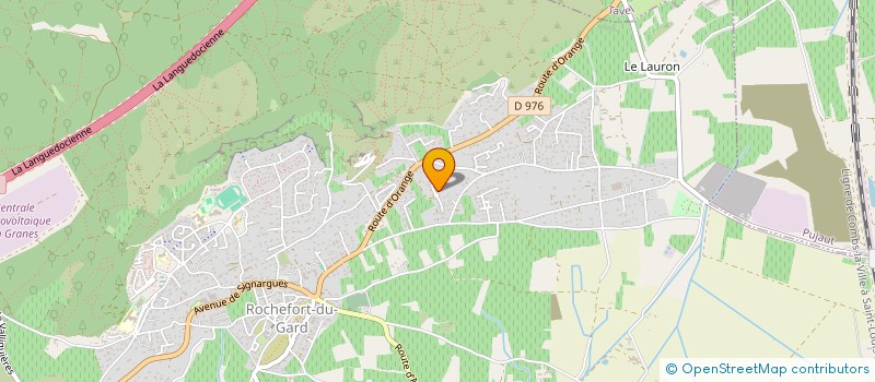 localisation de l'entreprise MONSIEUR YANN PATTIN  ROCHEFORT-DU-GARD