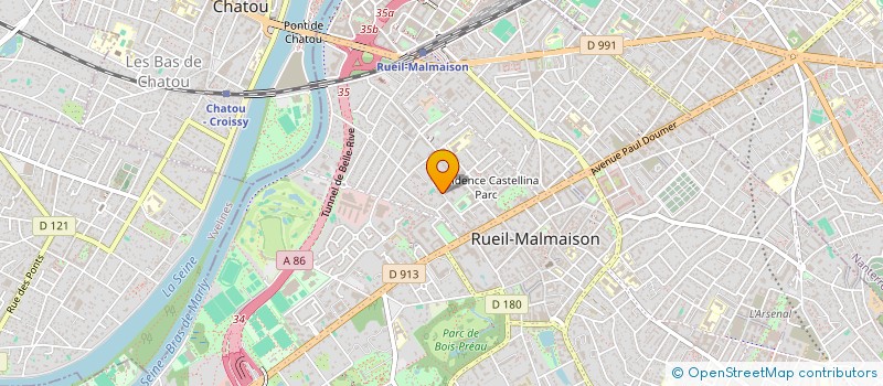 localisation de l'entreprise MONSIEUR YANN PAUMIER à RUEIL-MALMAISON