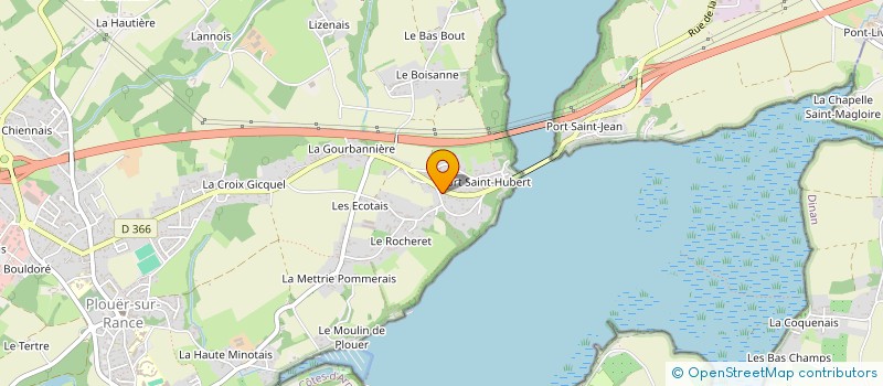 localisation de l'entreprise MONSIEUR YANN PELLISSIER à PLOUER-SUR-RANCE