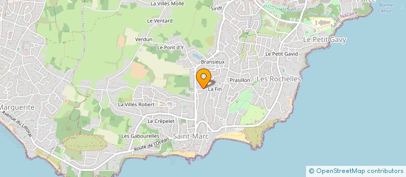 localisation de l'entreprise MONSIEUR YANN PELON  SAINT-NAZAIRE