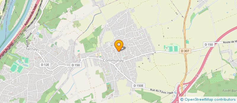 localisation de l'entreprise MONSIEUR YANN PEREZ  COMMUNAY