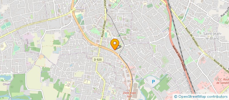 localisation de l'entreprise MONSIEUR YANN PERRIER à ORLEANS
