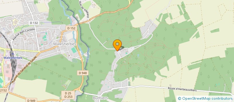 localisation de l'entreprise MONSIEUR YANN PERROT  BUTHIERS