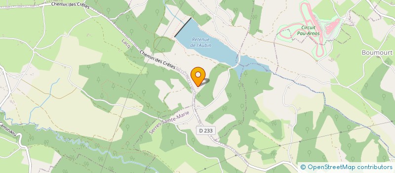 localisation de l'entreprise MONSIEUR YANN PEYRE  DOAZON