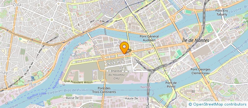 localisation de l'entreprise MONSIEUR YANN PEZIER  NANTES