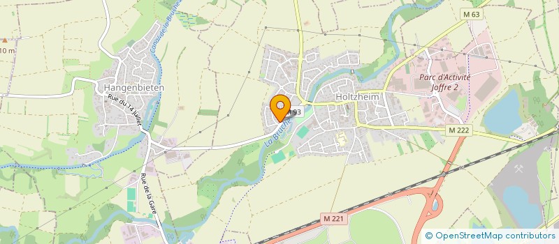 localisation de l'entreprise MONSIEUR YANN PHILIP  HOLTZHEIM