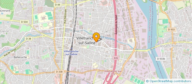 localisation de l'entreprise MONSIEUR YANN PICARD à VILLEFRANCHE-SUR-SAONE