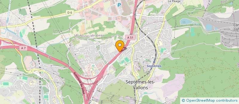 localisation de l'entreprise MONSIEUR YANN PILONE à SEPTEMES-LES-VALLONS