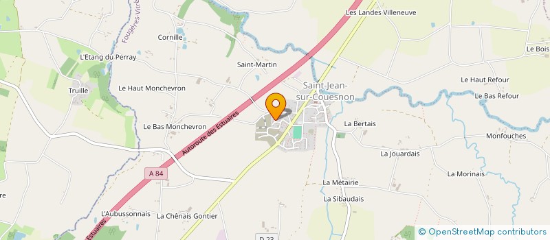 localisation de l'entreprise MONSIEUR YANN PIRON  RIVES-DU-COUESNON