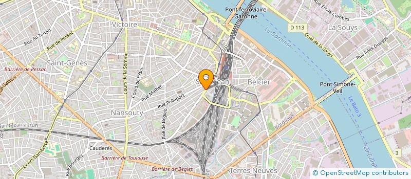 localisation de l'entreprise MONSIEUR YANN PISCIONE  BORDEAUX