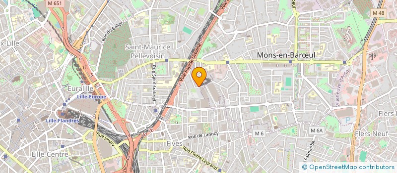 localisation de l'entreprise MONSIEUR YANN PITON à LILLE