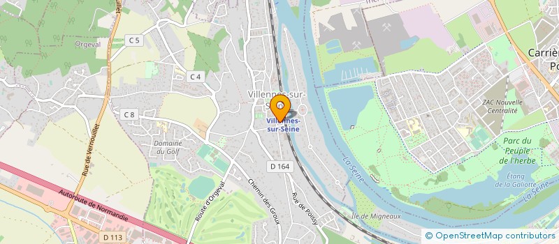 localisation de l'entreprise MONSIEUR YANN PLESSIS à VILLENNES-SUR-SEINE