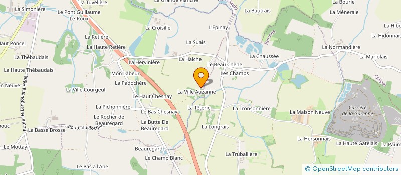 localisation de l'entreprise MONSIEUR YANN POIRIER à SAINT-SYMPHORIEN