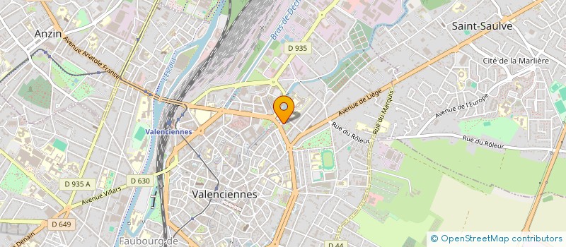 localisation de l'entreprise MONSIEUR YANN POLLOK  VALENCIENNES