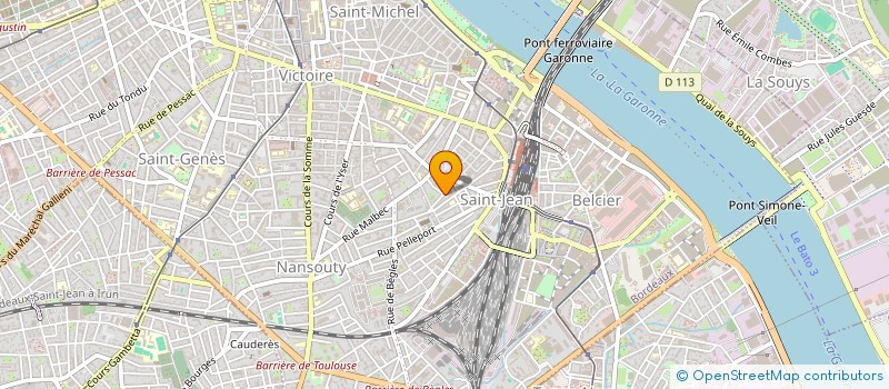 localisation de l'entreprise MONSIEUR YANN POTINO  BORDEAUX