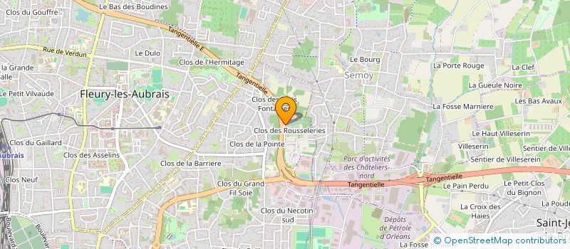 localisation de l'entreprise MONSIEUR YANN PREVEL à ORLEANS