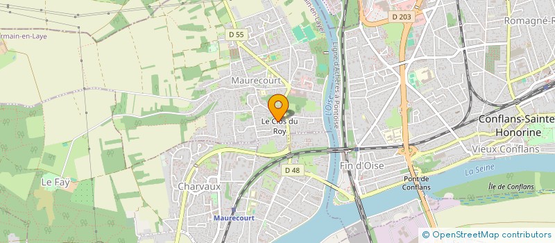 localisation de l'entreprise MONSIEUR YANN PRINTEMS  MAURECOURT