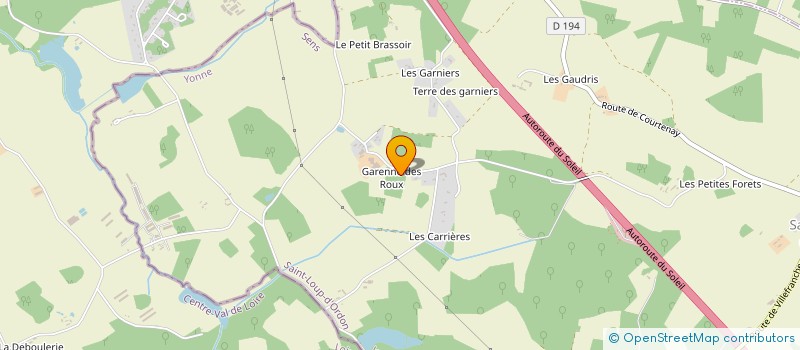 localisation de l'entreprise MONSIEUR YANN QUELENN  SAINT-LOUP-D'ORDON