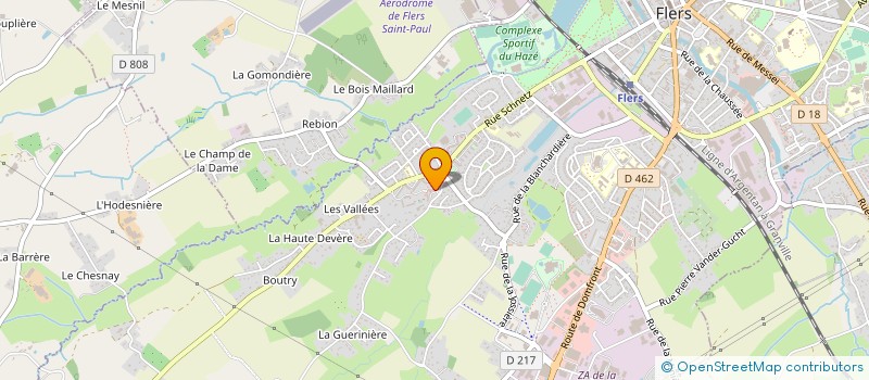 localisation de l'entreprise MONSIEUR YANN QUENTIN à FLERS