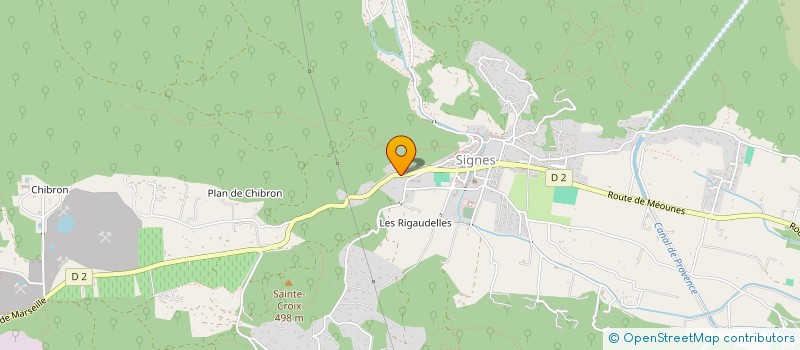 localisation de l'entreprise MONSIEUR YANN QUEREL  SIGNES