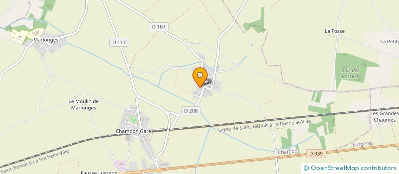 localisation de l'entreprise MONSIEUR YANN QUILLIVIC  CHAMBON