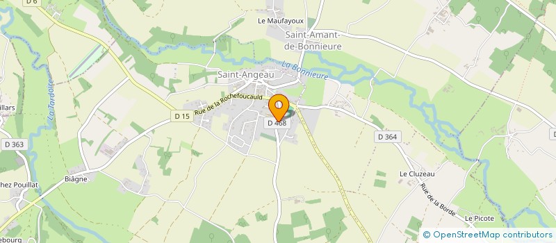 localisation de l'entreprise MONSIEUR YANN QUINTARD à VAL-DE-BONNIEURE