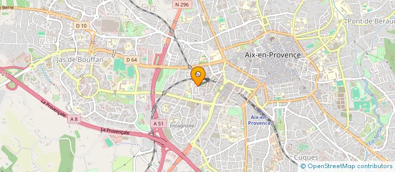 localisation de l'entreprise MONSIEUR YANN RAHOU  AIX-EN-PROVENCE