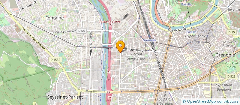 localisation de l'entreprise MONSIEUR YANN RAISSIGUIER à GRENOBLE