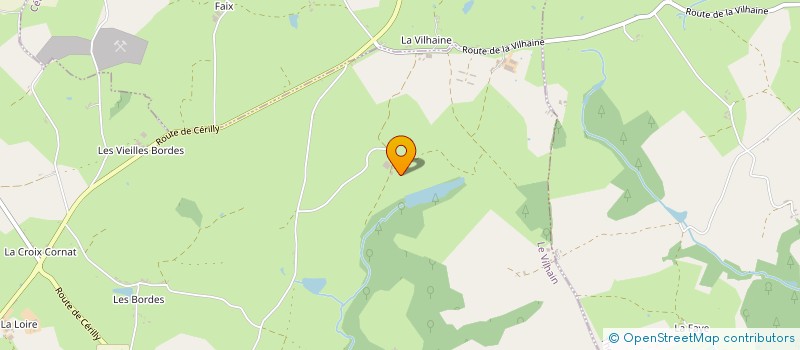 localisation de l'entreprise MONSIEUR YANN RANCHET  LE VILHAIN