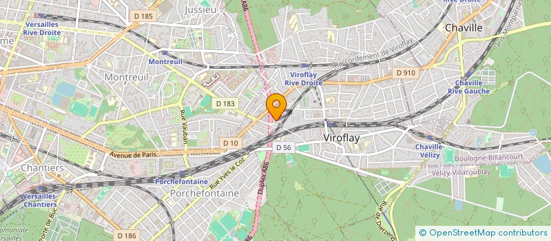 localisation de l'entreprise MONSIEUR YANN RAUDE à VIROFLAY