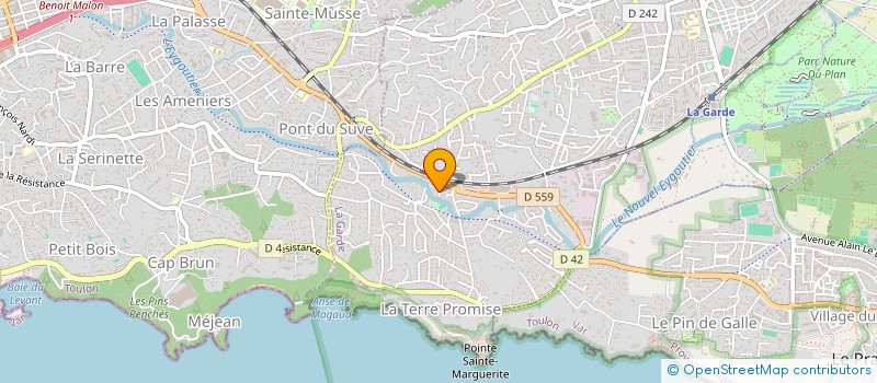 localisation de l'entreprise MONSIEUR YANN REMY à LA GARDE