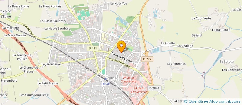 localisation de l'entreprise MONSIEUR YANN RENOUL  JANZE