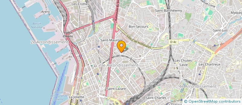 localisation de l'entreprise MONSIEUR YANN REVILLON  MARSEILLE