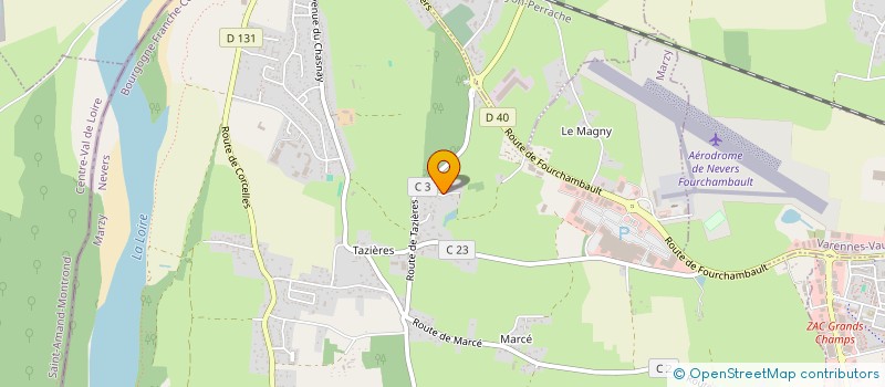 localisation de l'entreprise MONSIEUR YANN REVOL à MARZY
