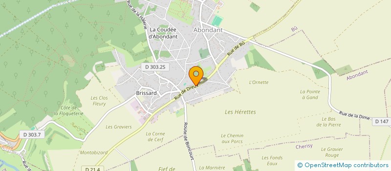 localisation de l'entreprise MONSIEUR YANN REYDET à ABONDANT