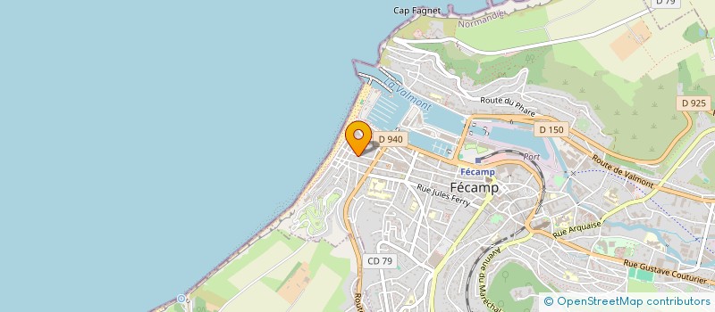 localisation de l'entreprise MONSIEUR YANN RICHARD à FECAMP