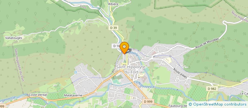 localisation de l'entreprise MONSIEUR YANN RICHET  SAINT-HIPPOLYTE-DU-FORT