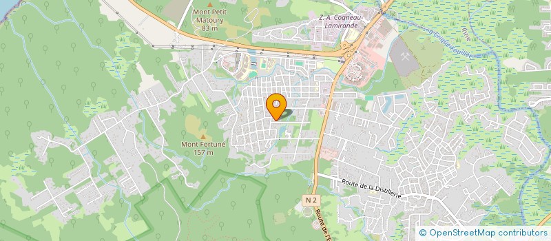 localisation de l'entreprise MONSIEUR YANN RICHOL  MATOURY