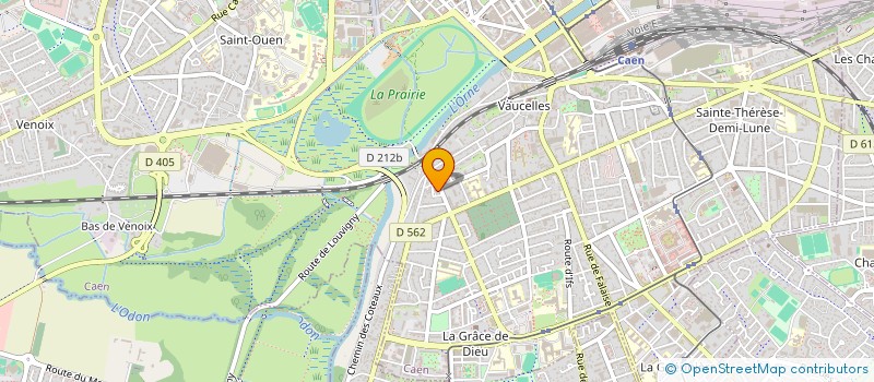 localisation de l'entreprise MONSIEUR YANN RICORDEL à CAEN