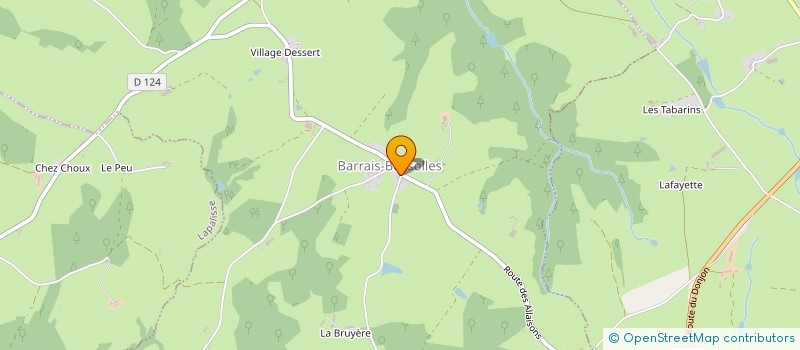 localisation de l'entreprise MONSIEUR YANN RIESEN  BARRAIS-BUSSOLLES