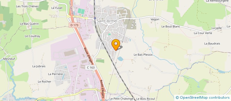 localisation de l'entreprise MONSIEUR YANN RIO à SAINT-ARMEL